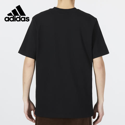 5折【自营】adidas/阿迪达斯  男子新款训练休闲圆领运动服短袖T恤 HS3215 商品图1