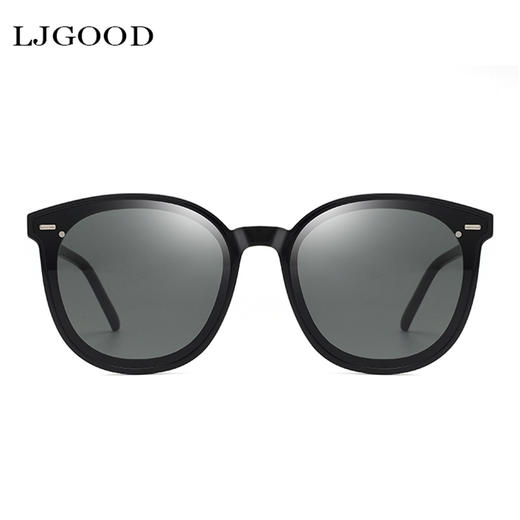 骊佳明星同款高清防晒防紫外线眼镜5042戚薇同款墨镜 商品图1