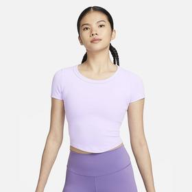 Nike/耐克ONE DRI-FIT女子上衣速干短袖夏短款针织衫运动T恤FN2805-512