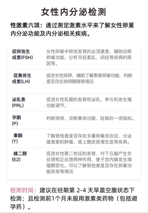 性激素六项居家自测+报告解读 「内分泌失调｜月经紊乱｜备孕」 商品图4