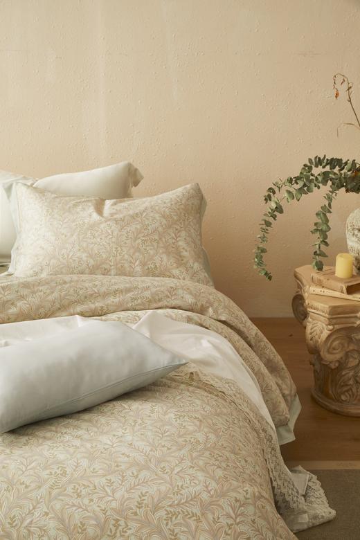 利路米新款美式长绒棉贡缎四件套 薇洛 商品图2