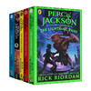 波西杰克逊系列5册 英文原版 Percy Jackson Rick Riordan 神火之盗 魔兽之海 巨神之咒 迷宫之战 终之战 雷克莱尔顿进口书籍 商品缩略图1