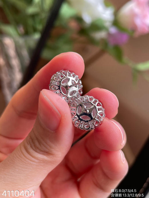 4110404，蛋面耳钉。具体价格微信咨询 商品图5