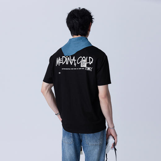 【断码清仓】HX 夏季圆领短袖T恤S102422887101/02/03 商品图2