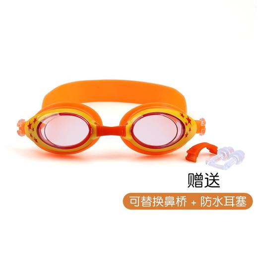 【高清镜片 防水防雾柔，软舒适！】热卖儿童泳镜高清防雾女童男童，卡通游泳眼镜大童防水游泳，镜片通透率高、水下视野更清晰-lm！ 商品图7