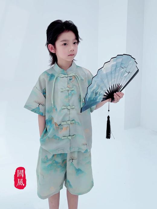 2024年夏季男童国风 新中式（全套上衣+裤） 商品图8