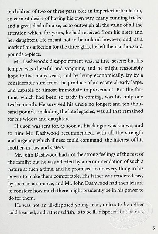 【中商原版】盛开的海雀系列 理智与情感 Sense and Sensibility 英文原版 Jane Austen Anna Bond 经典名著 文学 商品图5