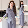 新中式西装，防晒宽松减龄西服西裤两件套HR-KJFA860 商品缩略图4