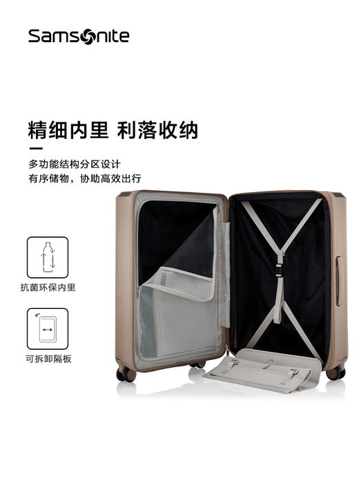 新秀丽 中号拉杆箱  QX0*13002-F 香槟金色. 商品图2