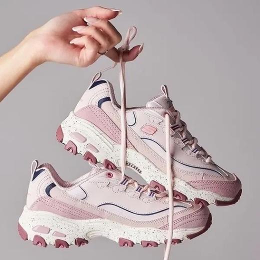 草莓🍓奶昔色有折！Skechers D'Lites 女款熊猫鞋老爹鞋 商品图0