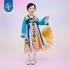 【花光柳影】年衣女童汉服裙春季新款女孩新中式连衣裙改良襦裙G 商品缩略图1
