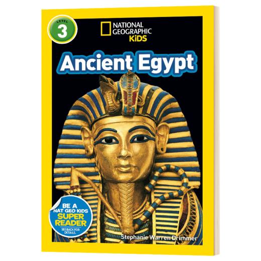 英文原版 国家地理分级系列 National Geographic Kids Readers L3: Ancient Egypt 全英文版 商品图1