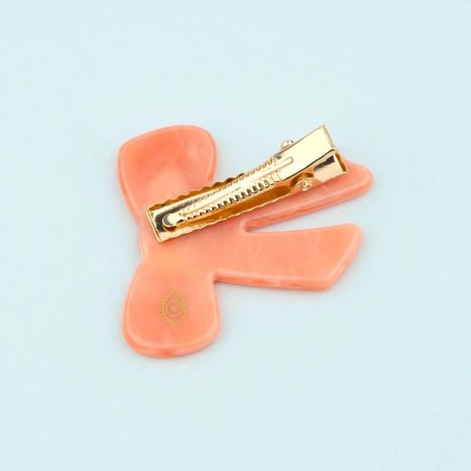 北京仓｜Coucou Suzette-Barrette Rouge-淡粉色蝴蝶结 发夹［法国设计师］ 商品图3