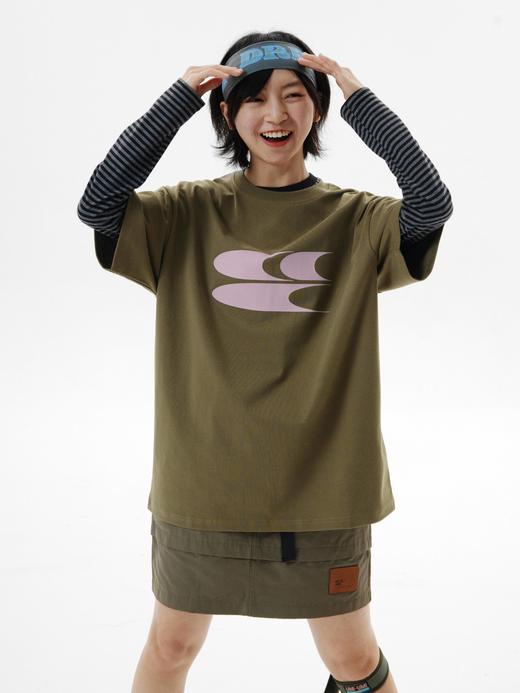 24莫兰迪低饱和多色3C经典LOGO短袖teeT恤 商品图3