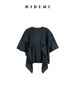 HIDEMI 小飞侠系列极简丝巾堆叠立体剪裁中袖清透感上衣阔腿裤套装 商品缩略图13