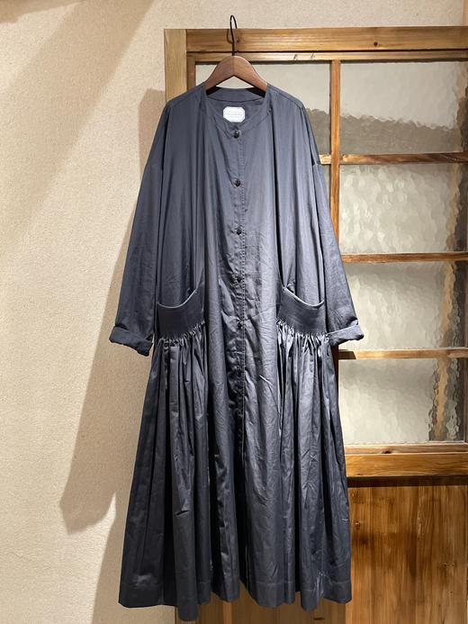 ECOLE DE CURIOSITES 女装大衣长袖无领长外套 商品图10