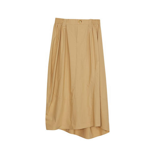 谜底花苞裙半身裙2024年夏季新款时尚设计感通勤长半裙242MB0576 商品图4