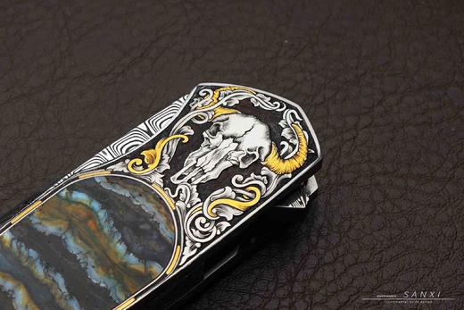 三希堂 现代刀系列 雪域牛头  未开刃 商品图11