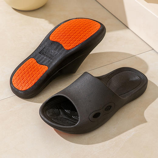 【轻松穿脱，亲肤细腻！】新型款老年人拖鞋女，轻便柔静音实用，室内家居男士浴室卫生间洗澡！ 商品图5