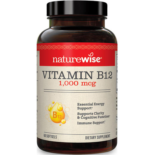 Naturewise牌维生素B12 1000mcg 60粒 商品图0