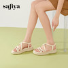 Safiya/索菲娅2024年露趾厚底外穿轻便单鞋休闲松糕凉鞋女 SF42115409 商品缩略图14