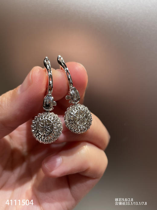 4111504，平安扣耳坠吊坠两用款。具体价格微信咨询 商品图8