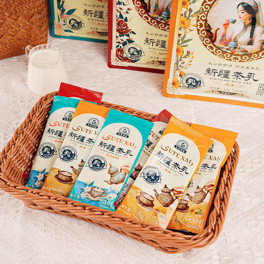S 花毡姑娘新疆茶乳 传承新疆地道奶茶风味 商品图5
