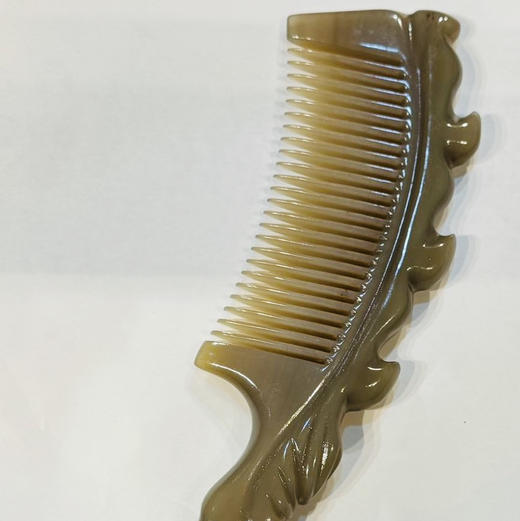 藏地手工｜牦牛角梳、刮痧板，送刮痧精油 商品图2