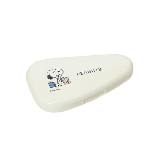 利其尔史努比不锈钢辅食剪 商品图0