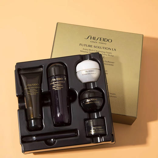 【爆款超低价预售 急单慎拍】资生堂时光琉璃御藏系列5件套 旅行套装洁面水日晚霜眼霜 商品图0