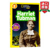 National Geographic Kids Readers L2 Harriet Tubman 英文原版 国家地理分级读物第2级 哈丽特·塔布曼 英文版 进口英语书籍 商品缩略图0