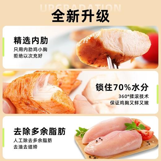 鲨鱼菲特  鸡胸肉 健身代餐即食轻食低脂 黑椒味60g/袋 商品图2