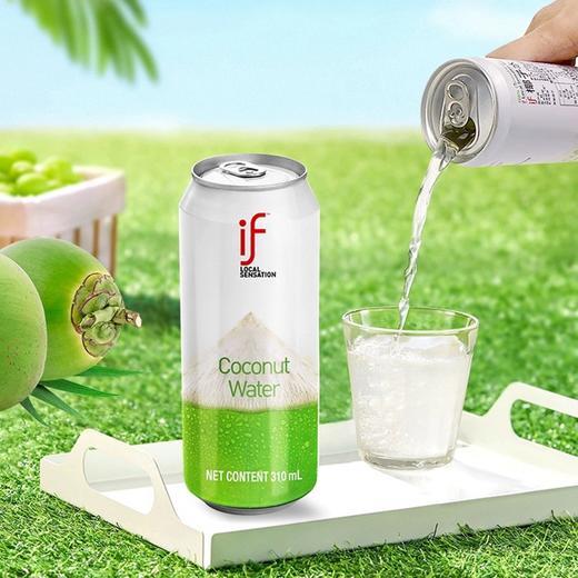 泰国if椰子水310ml/021589 还原椰青本味NFC果汁 商品图0