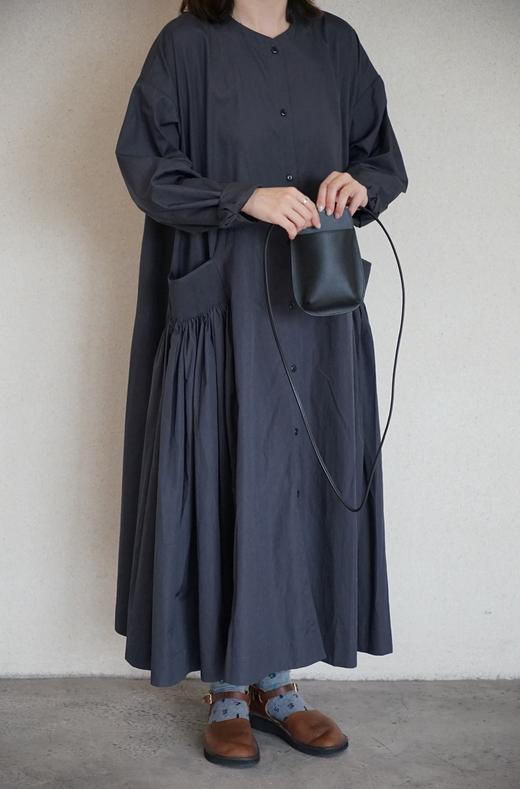 ECOLE DE CURIOSITES 女装大衣长袖无领长外套 商品图0