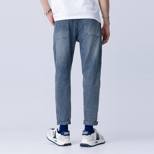 【断码清仓】HX 夏季水洗萝卜牛仔九分裤S210420020101 商品图2