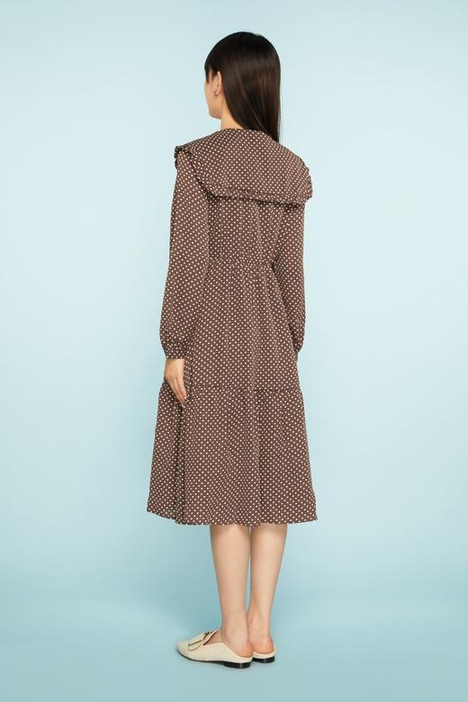 ANSUABEL 娃娃领披肩波点连衣裙 11322 商品图2