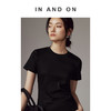 IN AND ON 新款 液氨棉 50支双面棉柔圆领T恤 54143 商品缩略图5