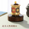 善界太阳能K金纯银镶钻转经轮    香薰转经轮 书房车载办公室佛前摆件 商品缩略图5