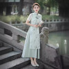 水墨文艺新中式，奥戴日常改良旗袍GSJ-905 商品缩略图2
