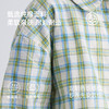【软糯好搭 纯棉有质感】儿童格纹翻领短袖衬衫 PXCS2401 商品缩略图4
