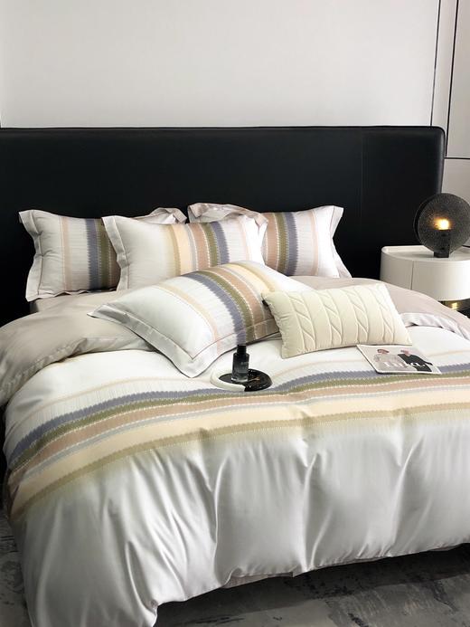 利路米新款 长绒棉与艾草纤维织造而成 时尚条纹 商品图0