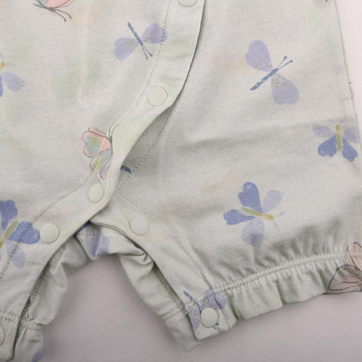 棉果果夏季新品纯棉女童国风连体衣M222720424203 商品图3