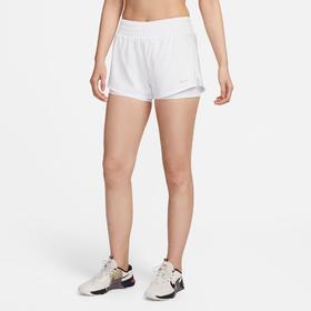 Nike/耐克NIKE DRI-FIT ONE 女子速干中腰二合一跑步短裤DX6013-100