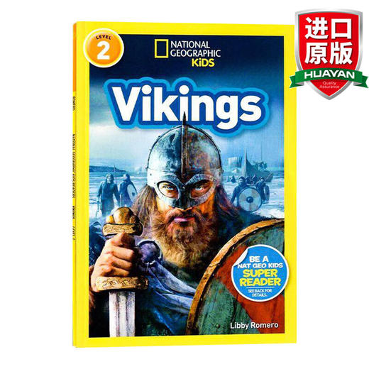 National Geographic Kids Readers L2 Vikings 英文原版 国家地理分级读物第2级 维京人 儿童启蒙绘本 英文版 进口英语原版书籍 商品图0