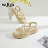 Safiya/索菲娅2024年露趾厚底外穿轻便单鞋休闲松糕凉鞋女 SF42115409 商品缩略图6