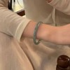 「仅9.9元包邮！四色可选」新中式琉璃烟灰色古风手镯 女轻奢首饰简约设计感ins礼物小众时尚饰品 商品缩略图0