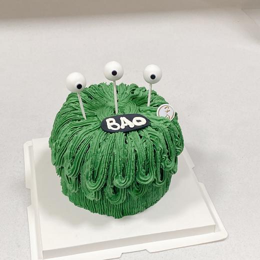 小怪兽（提前6小时预订/深色奶油略微发苦/进口食用色素染色均属正常 /食用时也可以刮去深色部分/介意慎拍） 商品图0