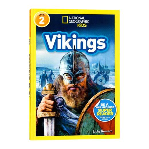 National Geographic Kids Readers L2 Vikings 英文原版 国家地理分级读物第2级 维京人 儿童启蒙绘本 英文版 进口英语原版书籍 商品图1