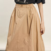 谜底花苞裙半身裙2024年夏季新款时尚设计感通勤长半裙242MB0576 商品缩略图3