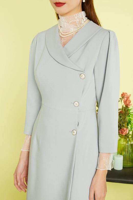 Le Malene 经典优雅外套式连衣裙 11342 商品图3